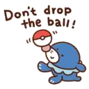 Don't drop the bali
